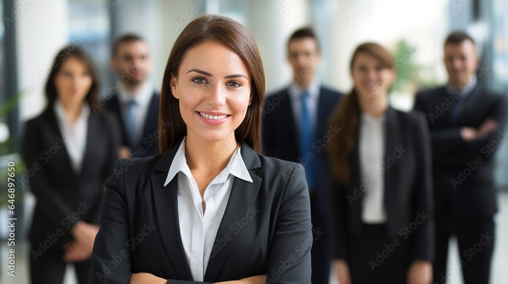 portrait of a smiling professional businesswoman portrait of a smiling professional businesswoman