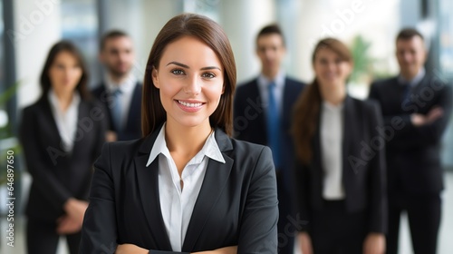 portrait of a smiling professional businesswoman