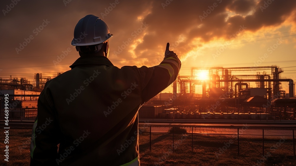 silhouette of civil engineering at construction site in the sunset silhouette of civil engineering at construction site in the sunset
