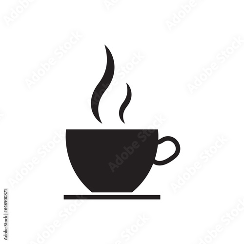 coffee cup icon. coffee mug design, hot drink espresso