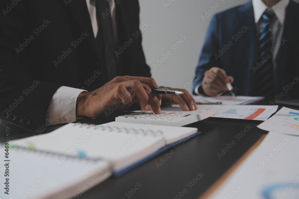 Financial Business woman analyze the graph of the company's performance to create profits and growth, Market research reports and income statistics, data,repotr,Financial and Accounting concept. Financial Business woman analyze the graph of the company's performance to create profits and growth, Market research reports and income statistics, data,repotr,Financial and Accounting concept.