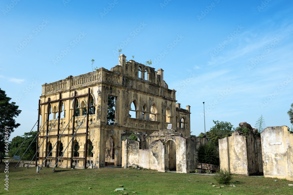Kellie's Castle in Batu Gajah, Perak, Malaysia. The unfinished, ruined mansion, was built by a Scottish planter named William Kellie-Smith.
