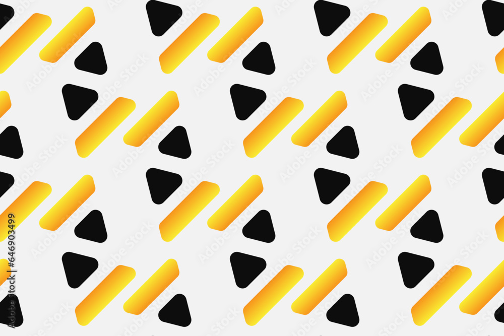 Geometric seamless pattern. Abstract geometric graphic design pattern. Seamless geometric pattern with black and yellow color. Geometric seamless pattern. Abstract geometric graphic design pattern. Seamless geometric pattern with black and yellow color.
