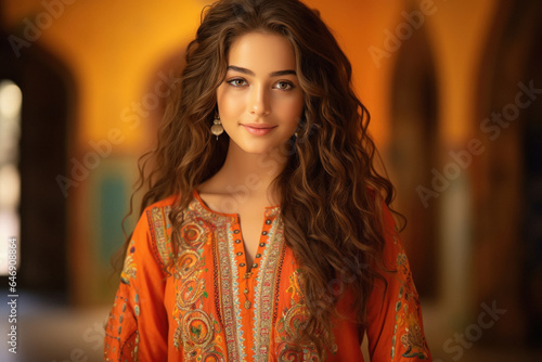 Young and beautiful indian woman
