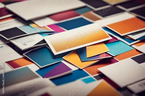 Business card background abstraction 