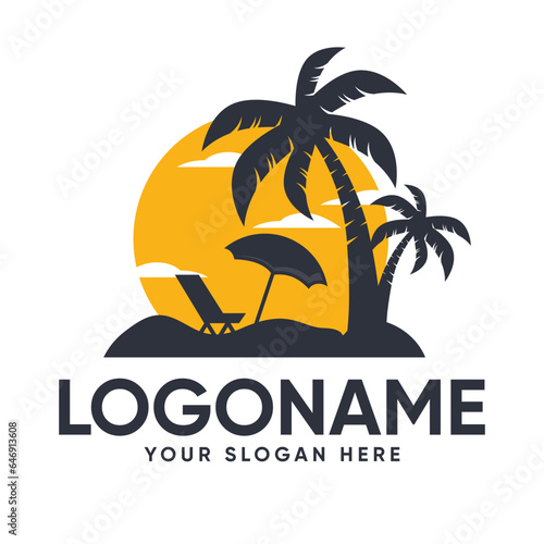 Beach Logo Design