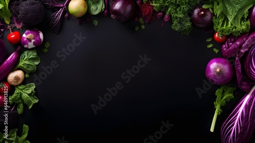 Frame from fresh tomatoes, summer nature concept with copy space.