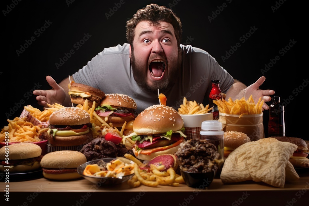 Temptation Overload: Battling the Junk Food Mountain Temptation Overload: Battling the Junk Food Mountain