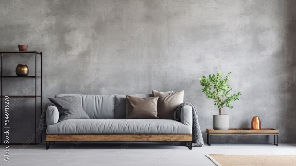 loft interior design mockup living room sofa with minimal decorating and concrete wall beautiful house design space living room ideas template loft interior design mockup living room sofa with minimal decorating and concrete wall beautiful house design space living room ideas template