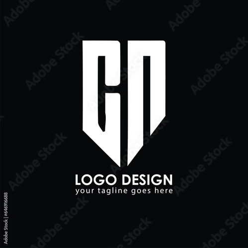 CN CN Logo Design, Creative Minimal Letter CN CN Monogram