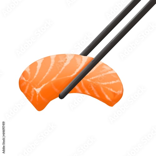 Sashimi z łososia