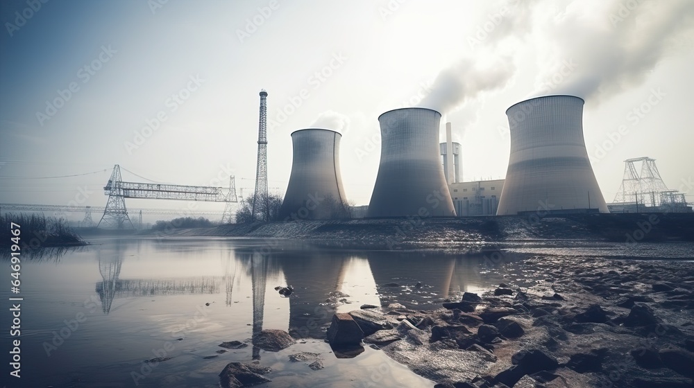 Cooling tower of nuclear power station Cooling tower of nuclear power station