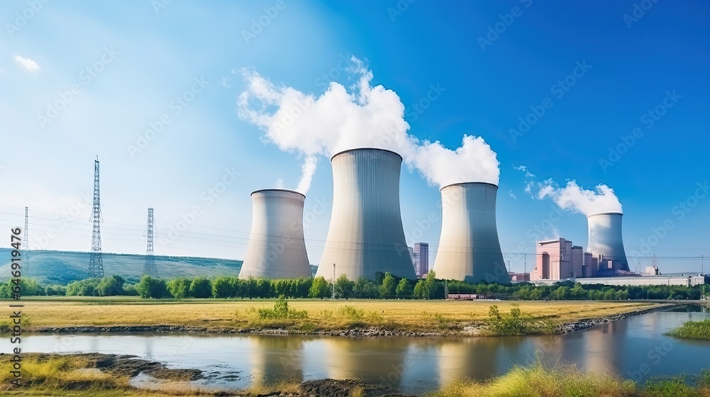 Cooling tower of nuclear power station Cooling tower of nuclear power station