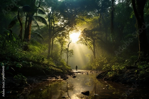 Amazon forest in the morning © Teps
