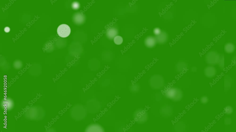 Particles Overlay on Greenscreen Loop Animation Background Particles Overlay on Greenscreen Loop Animation Background