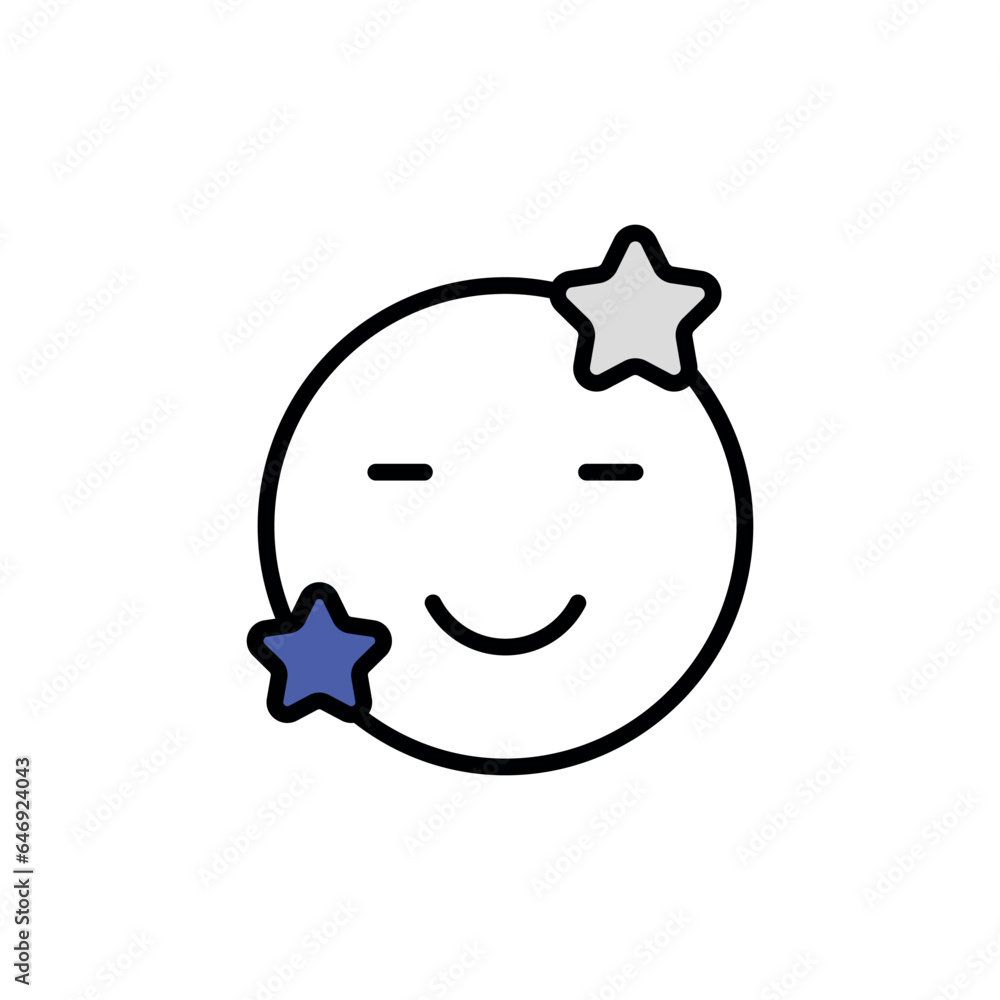 Smile icon design with white background stock illustration Smile icon design with white background stock illustration