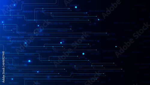 Abstract connecting dots and lines background. Digital and big data visualization. Global network connection and communication technology concept design. © Alfan Subekti