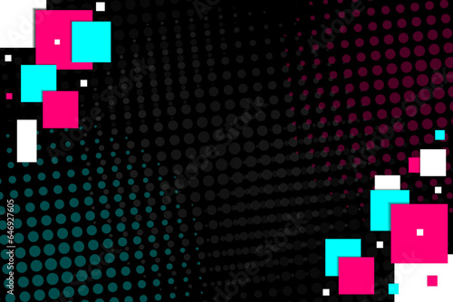 Colored modern background in the style of the social network. Digital background. Stream cover. Social media concept. Vector illustration