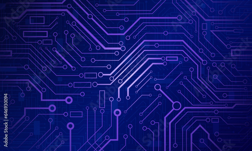 integrated circuit board wallpaper. technology digital motherboard background