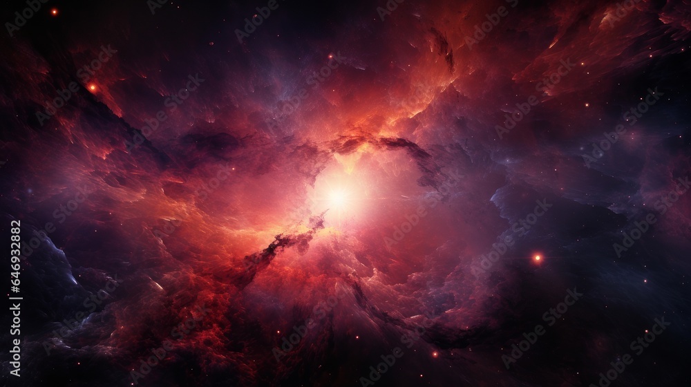 Fototapeta premium cosmic nebula