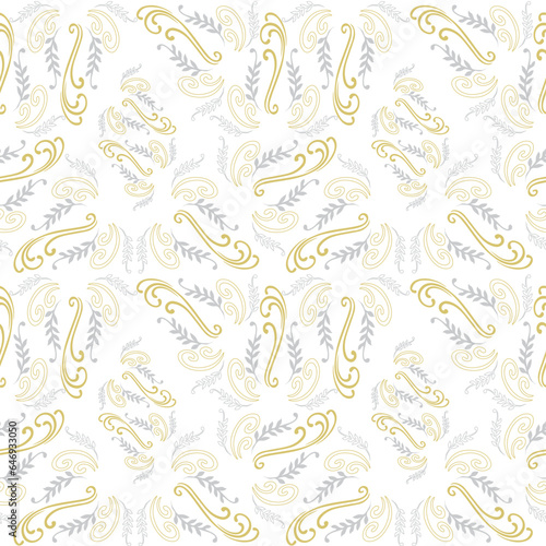 Neoclassical ornaments for seamless pattern © MarBel Ars