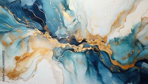 Witness the Magic of Light Teal and Dark White in Captivating Abstract Acrylic Art