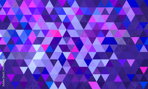 Abstract background with colorful triangle pattern