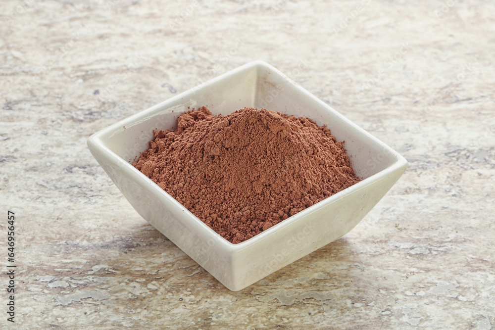 Natural organic cocoa powder for culinary Natural organic cocoa powder for culinary