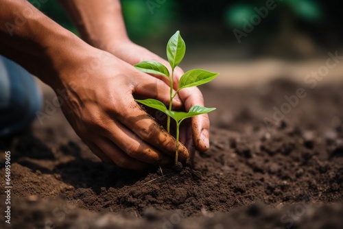 Man hand planting tree in the garden, Plantation background, a man planting a tree at the farm, tree plantation, tree plantation background, baby tree