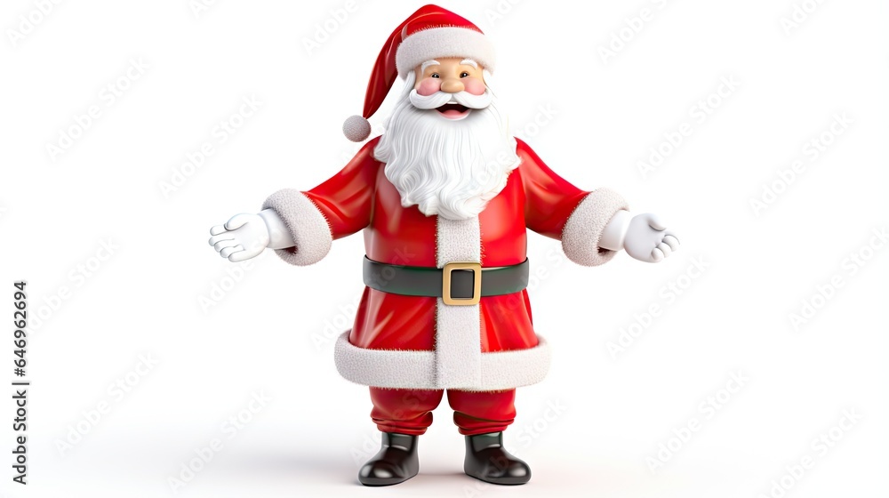 Santa Claus isolated on white background Santa Claus isolated on white background