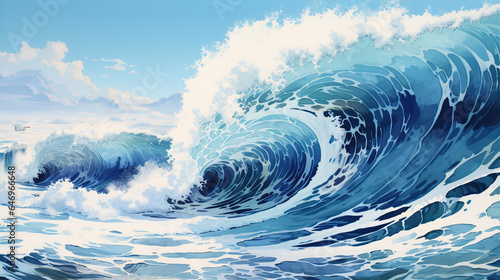 wave and waves, this design was generated by an artificial intelligence