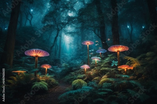 Fantasy magical Forest