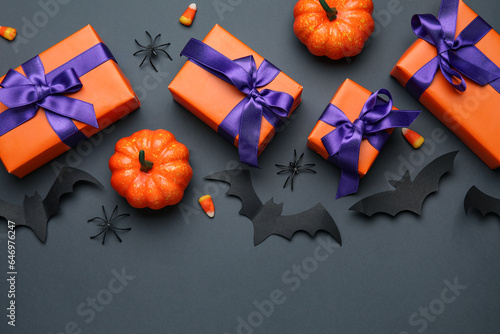 Composition with gift boxes...