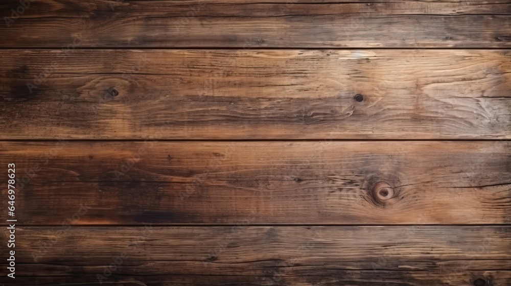 Naklejka premium Empty Old Wooden Table Background