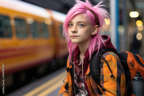 Trans Kid - ai generated