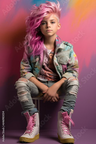 Trans Kid - ai generated © Nelson