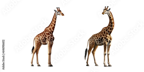 Giraffe   Isolated On Transparent  PNG
