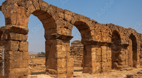amazing ancient european architecture in ruins