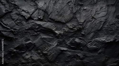 black wall natural texture background material