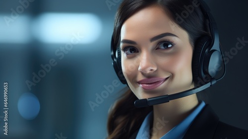 Customer support employee. Customer representative