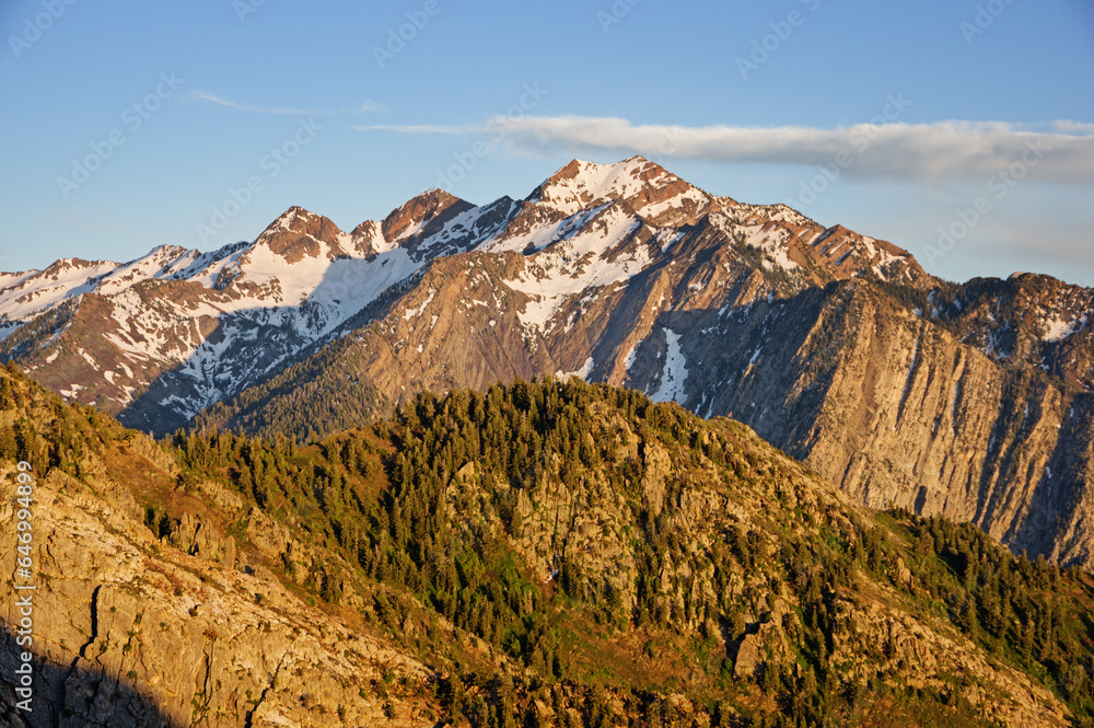 Twin Peaks From Mount Olympus