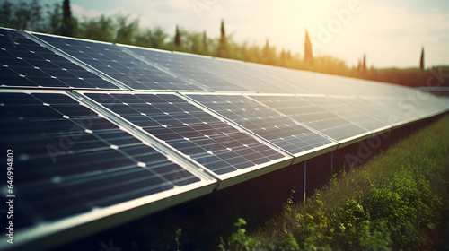 Solar panels  Renewable energy  Photovoltaic cells - High Resolution 