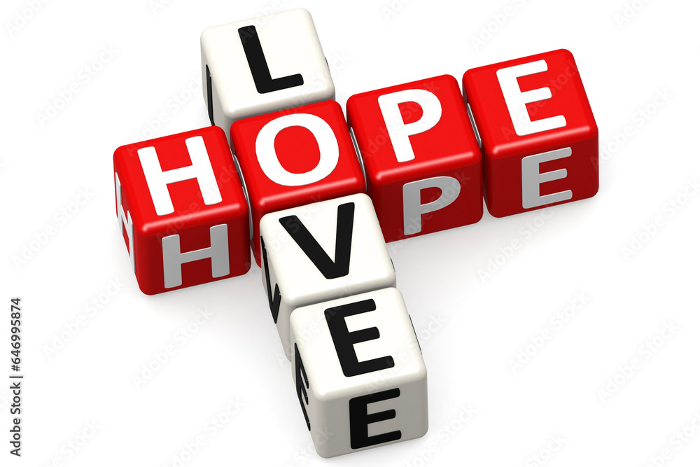 Love and hope word on red and white crossword Love and hope word on red and white crossword