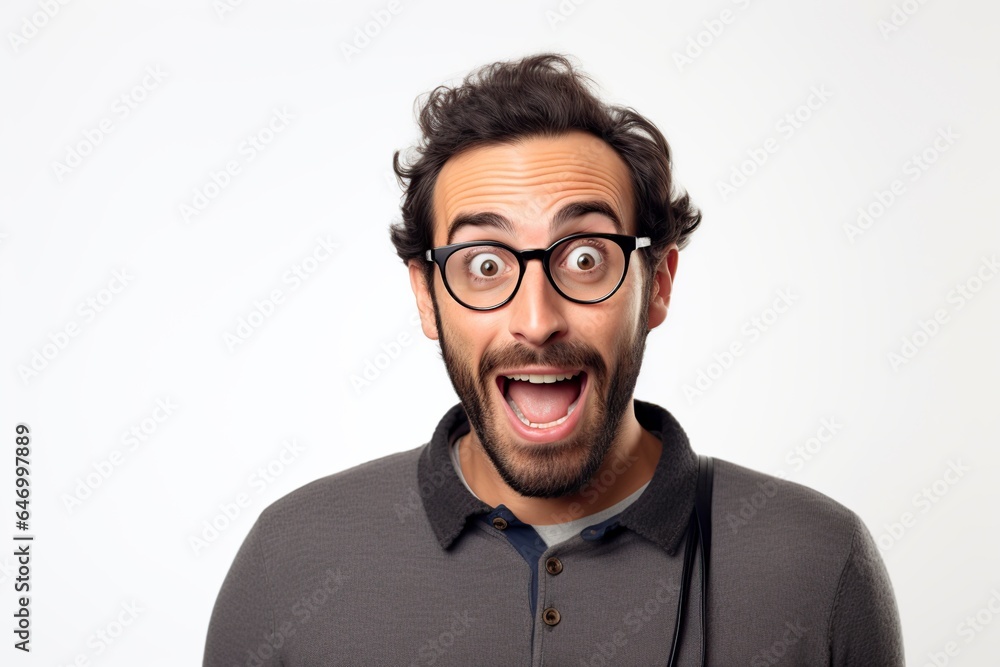 surprised man talking on the phone surprised man talking on the phone