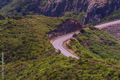 Carretera en la Isla de la Gomera. © CarlosHerreros