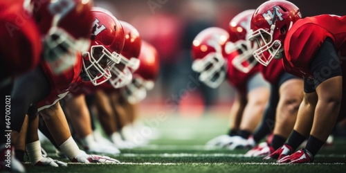 American Football players p...
