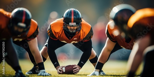 American Football players p...
