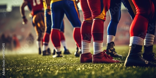 American Football players p...