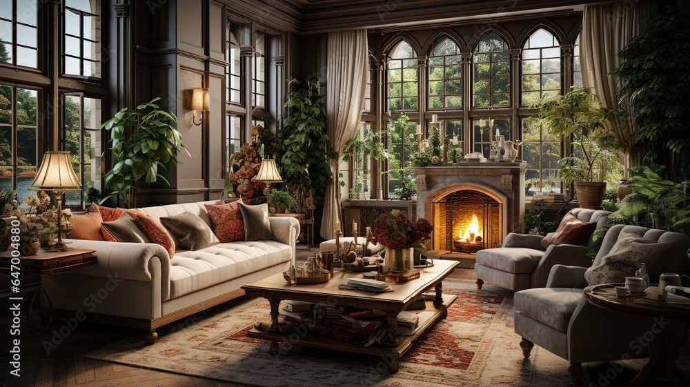 Elegant Living room
