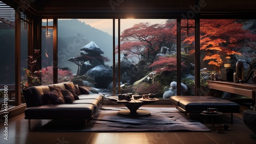 Japandi living room